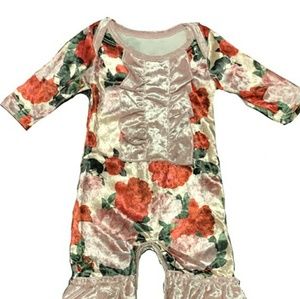 NIB Fall Floral Romper